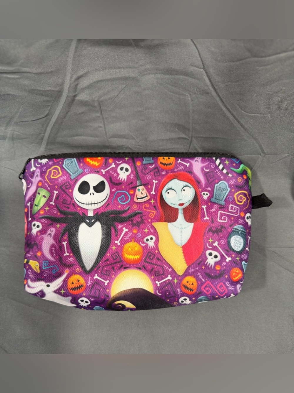 Jack And Sally Cosmetic Bag - Picture 1 of 5